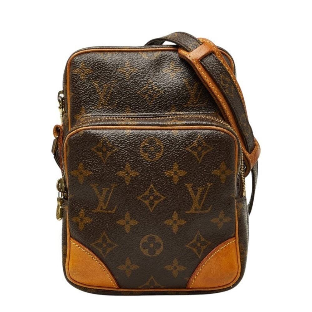 Louis Vuitton Monogram Amazone Shoulder Bag Brown